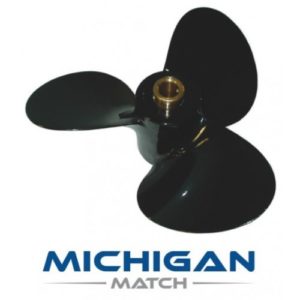 Michigan Match 14" x  16" 3 Blade Aluminum Propeller OMC Model 14 Sterndrive 012092