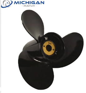 Michigan Match 10 3/8" x  13" 3 Blade Aluminum Propeller 031017