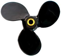 Michigan Match 10 3/8" x  11 1/2" 3 Blade Aluminum Propeller 072131