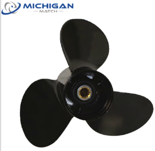 Michigan Match 14" x  11" 3 Blade Aluminum Propeller 012047