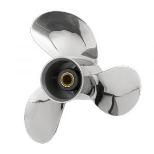 POWERTECH SRT 3 & 4-Blade Stainless Steel Propeller for 9.9-20HP Outboard Motors