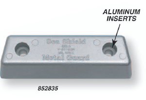 Sea Shield Marine Volvo Penta Replacement Bar Anodes (852835)