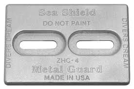 Sea Shield Marine Bolt On Plate Anode Mini Divers Dream (ZHC4)