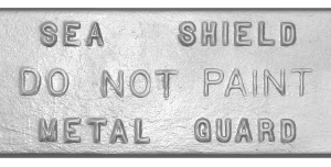 Sea Shield Marine Solid Plate Anodes 1/2" x 3" x 12" (ZPN-5)
