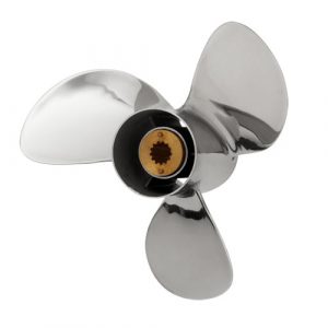 POWERTECH ILC 3 Blade Stainless Steel Propeller for 40-60HP Outboard Motors