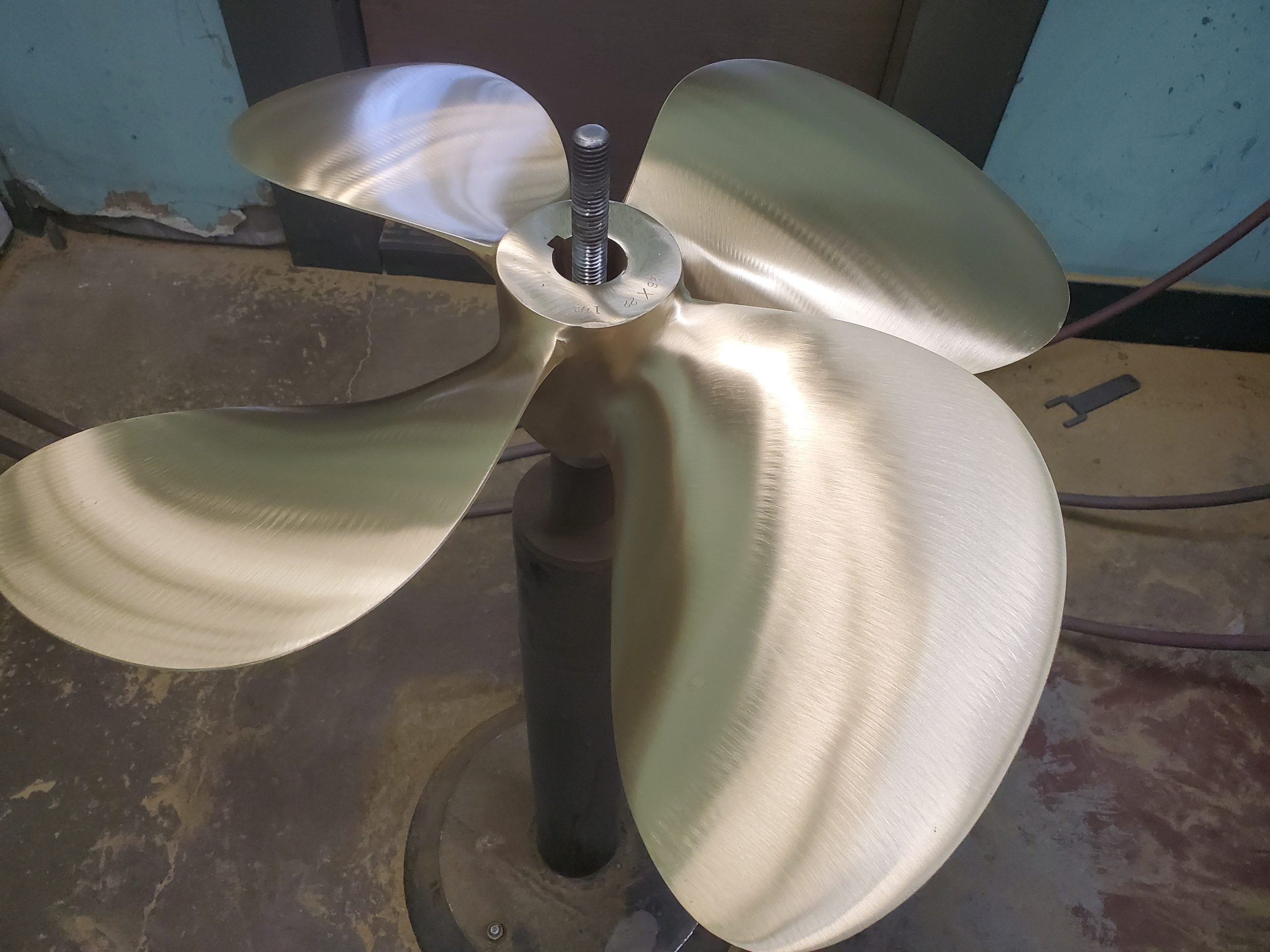 Repaired Propeller Completed