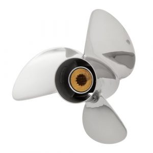 POWERTECH SCA 3 Blade Stainless Steel Propeller for 40-60HP Outboard Motors