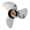 POWERTECH SCB 3 and 4 Blade Stainless Steel Propeller for 40-60HP Outboard Motors