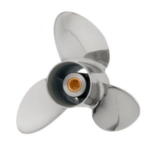 POWERTECH SRA 3 and 4-Blade Stainless Steel Propeller for 20-35HP Outboard Motors