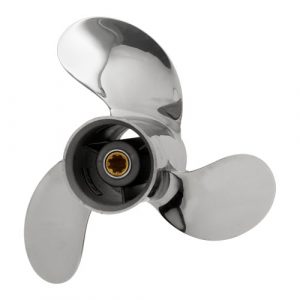 POWERTECH SWA 3 & 4-Blade Stainless Steel Propeller for 9.9-20HP Outboard Motors