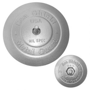 Sea Shield Marine Rudder Button Anodes (RB-XS, RB-X, RB-M, RB-L)