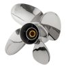 POWERTECH LNR 3 and 4 Blade Stainless Steel Propeller for 70-140HP Outboard Motors - Image 2