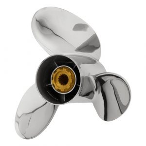 POWERTECH NRS 3 and 4 Blade Stainless Steel Propeller for 70-140HP Outboard Motors