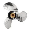 POWERTECH SWC 3 and 4 Blade Stainless Steel Propeller for 40-60HP Outboard Motors