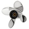 POWERTECH PTR 3 and 4 Blade Stainless Steel Propeller for 70-140HP Outboard Motors. - Image 2
