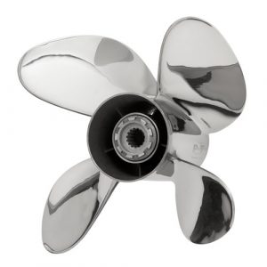 POWERTECH TRO CUSHION LOC HUB 4-BLADE RIGHT HAND STAINLESS STEEL PROPELLER